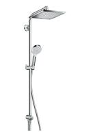 27289000 Crometta E 240 1jet Showerpipe Reno EcoSmart 9 л/мин душевая система без смесителя 27289000 Crometta E 240 1jet Showerpipe Reno EcoSmart 9 л/мин душевая система без смесителя