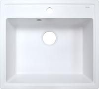 Кухонная мойка Azario Litos 57х50.5х20 искусственный мрамор, цвет Белый (CS00078322) Кухонная мойка Azario Litos 57х50.5х20 искусственный мрамор, цвет Белый (CS00078322)