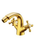 Смеситель для биде TRADIZIONALE ORO двуручковый
