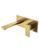 Cмеситель для раковины из стены Boheme Qubic Bronze 475-BR Cмеситель для раковины из стены Boheme Qubic Bronze 475-BR