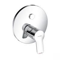 Смеситель для ванны и душа KLUDI PURE&EASY встраиваемый, внешняя часть, автоматический переключатель душ/ванна PUSH&SWITCH, хром (376590565) Смеситель для ванны и душа KLUDI PURE&EASY встраиваемый, внешняя часть, автоматический переключатель душ/ванна PUSH&SWITCH, хром (376590565)