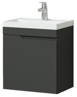 Тумба Итана Alexa 50 493х343х570 подвесная с раковиной Clarissa 50 левый Графит (CS00080611) Тумба Итана Alexa 50 493х343х570 подвесная с раковиной Clarissa 50 левый Графит (CS00080611)