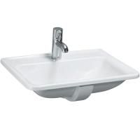 Раковина встраиваемая сверху Laufen Pro S 56х44х15, фаянс, цвет Белый (8189630001041) Раковина встраиваемая сверху Laufen Pro S 56х44х15, фаянс, цвет Белый (8189630001041)
