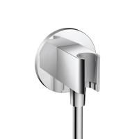 Шланговое подключение Hansgrohe Fixfit Porter S с держателем ручного душа, хром (26487000) Шланговое подключение Hansgrohe Fixfit Porter S с держателем ручного душа, хром (26487000)