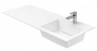 Раковина для тумбы Dolomite Фортуна 120 R Раковина для тумбы Dolomite Фортуна 120 R