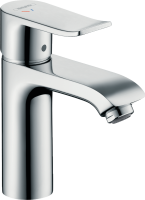 Смеситель для раковины Hansgrohe Metris Керамический картридж со сливным гарнитуром Хром (31121000) Смеситель для раковины Hansgrohe Metris Керамический картридж со сливным гарнитуром Хром (31121000)