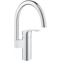 Смеситель для кухонной мойки Grohe Eurosmart New Керамический картридж, цвет Хром (33202003) Смеситель для кухонной мойки Grohe Eurosmart New Керамический картридж, цвет Хром (33202003)