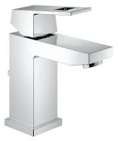 Смеситель для раковины Grohe Eurocube Керамический картридж со сливным гарнитуром Хром (23127000) Смеситель для раковины Grohe Eurocube Керамический картридж со сливным гарнитуром Хром (23127000)