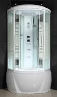Душевая кабина с тропическим душем Loranto CS 79-4 110x110x215 см дверь раздвижная
