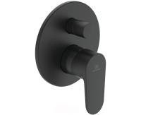 Смеситель для ванны Ideal Standard Silk Black Cerafine O, черный матовый (со скрытой частью), A7193XG Смеситель для ванны Ideal Standard Silk Black Cerafine O, черный матовый (со скрытой частью), A7193XG
