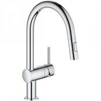 Смеситель для кухонной мойки Grohe Minta Керамический картридж, цвет Хром (32321002) Смеситель для кухонной мойки Grohe Minta Керамический картридж, цвет Хром (32321002)