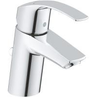 Смеситель для раковины Grohe Eurosmart New Керамический картридж со сливным гарнитуром Хром (33265002) Смеситель для раковины Grohe Eurosmart New Керамический картридж со сливным гарнитуром Хром (33265002)