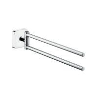 Полотенцедержатель Hansgrohe PuraVida, двухрожковый, хром (41512000) Полотенцедержатель Hansgrohe PuraVida, двухрожковый, хром (41512000)