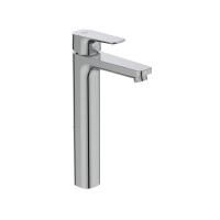 Смеситель для раковины-чаши Ideal Standard Керамический картридж со сливным гарнитуром Хром (BC561AA) Смеситель для раковины-чаши Ideal Standard Керамический картридж со сливным гарнитуром Хром (BC561AA)