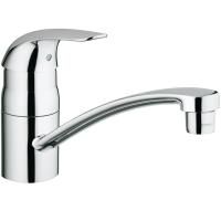 Смеситель для кухонной мойки Grohe Eueroeco Керамический картридж, цвет Хром (32750000) Смеситель для кухонной мойки Grohe Eueroeco Керамический картридж, цвет Хром (32750000)