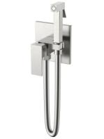Гигиенический душ Boheme Qubic Nickel Brushed 477-NB Гигиенический душ Boheme Qubic Nickel Brushed 477-NB