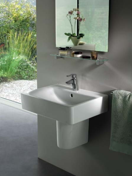 картинка Раковина подвесная Ideal Standard CONNECT 55х46х17.5 керамика, цвет Белый (E784401) картинка Раковина подвесная Ideal Standard CONNECT 55х46х17.5 керамика, цвет Белый (E784401)