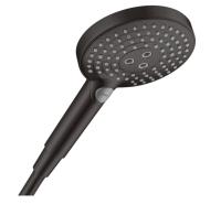 Ручной душ Hansgrohe Raindance Select S 120 3jet EcoSmart матовый чёрный (26531670)