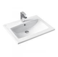 Раковина мебельная AQUATON 60х47х17.2, керамика, цвет Белый (1WH501606) Раковина мебельная AQUATON 60х47х17.2, керамика, цвет Белый (1WH501606)