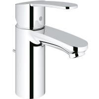 Смеситель для раковины Grohe Eurostyle Cosmopolitan Керамический картридж со сливным гарнитуром Хром (33552002) Смеситель для раковины Grohe Eurostyle Cosmopolitan Керамический картридж со сливным гарнитуром Хром (33552002)