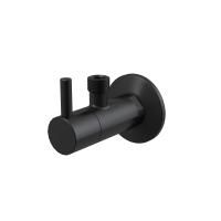 Alcadrain ARV001-BLACK Угловой вентиль с фильтром 1/2"×3/8", черный-мат Alcadrain ARV001-BLACK Угловой вентиль с фильтром 1/2"×3/8", черный-мат