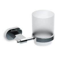Стакан для зубных щеток с держателем Ravak Chrome CR 210.00 хром (X07P188) Стакан для зубных щеток с держателем Ravak Chrome CR 210.00 хром (X07P188)