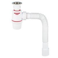 Сифон для раковины WIRQUIN Air System 1 1/4х40 с выпуском белый (30987079) Сифон для раковины WIRQUIN Air System 1 1/4х40 с выпуском белый (30987079)