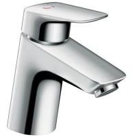 Смеситель для раковины Hansgrohe Logis Керамический картридж со сливным гарнитуром Хром (71077000) Смеситель для раковины Hansgrohe Logis Керамический картридж со сливным гарнитуром Хром (71077000)