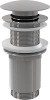 Донный клапан для раковины Alcadrain click/clack 5/4", хром (A395) Донный клапан для раковины Alcadrain click/clack 5/4", хром (A395)