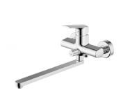 Смеситель для ванны Bravat Real длинный излив, универсальный, хром (F6121179CP-01L) Смеситель для ванны Bravat Real длинный излив, универсальный, хром (F6121179CP-01L)