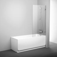 Шторка для ванны распашная Ravak BVS1 80х150 цвет профиля хром (7U840A00Z1) Шторка для ванны распашная Ravak BVS1 80х150 цвет профиля хром (7U840A00Z1)