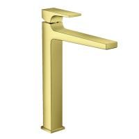 Смеситель для раковины-чаши Hansgrohe Metropol Керамический картридж со сливным гарнитуром Золото (32512990) Смеситель для раковины-чаши Hansgrohe Metropol Керамический картридж со сливным гарнитуром Золото (32512990)