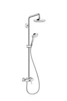 27255400 Croma Select S 180 2jet Showerpipe, с однорычажным смесителем 27255400 Croma Select S 180 2jet Showerpipe, с однорычажным смесителем