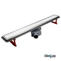 Душевой лоток Pestan Confluo Premium White Glass Line 650 13000283 Душевой лоток Pestan Confluo Premium White Glass Line 650 13000283