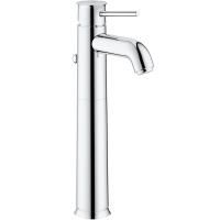 Смеситель для раковины-чаши Grohe Bau Classik Керамический картридж со сливным гарнитуром Хром (32868000) Смеситель для раковины-чаши Grohe Bau Classik Керамический картридж со сливным гарнитуром Хром (32868000)