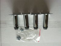 Ножки к тумбе Loranto Стиль 40, круглые, хром, 4шт. (CS00036183) Ножки к тумбе Loranto Стиль 40, круглые, хром, 4шт. (CS00036183)