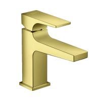 Смеситель для раковины Hansgrohe Metropol Керамический картридж со сливным гарнитуром Золото (32500990)
