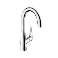Смеситель для кухонной мойки Hansgrohe Talis S Керамический картридж, цвет Хром матовый (72814000) Смеситель для кухонной мойки Hansgrohe Talis S Керамический картридж, цвет Хром матовый (72814000)