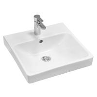 Раковина мебельная AQUATON Адриана 45х45х15.9, фарфор, цвет Белый (1WH501630) Раковина мебельная AQUATON Адриана 45х45х15.9, фарфор, цвет Белый (1WH501630)