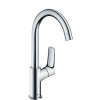 Смеситель для раковины Hansgrohe Logis Керамический картридж со сливным гарнитуром (71130000)