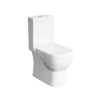Унитаз-компакт Sanita Luxe Quadro, быстросъемное сиденье микролифт, подвод воды снизу справа (QDRSLCC01040522)