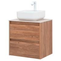 Тумба под раковину Aquanet Nova Lite 60 дуб шоколадный (2 ящика) Тумба под раковину Aquanet Nova Lite 60 дуб шоколадный (2 ящика)