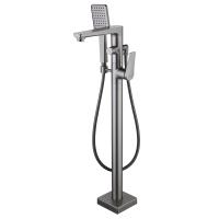 Смеситель Lemark Bronx LM3744GM для ванны, напольный Смеситель Lemark Bronx LM3744GM для ванны, напольный