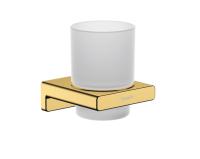 Cтакан для зубных щеток Hansgrohe AddStoris, полированное золото (41749990) Cтакан для зубных щеток Hansgrohe AddStoris, полированное золото (41749990)