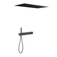 Душевая система встроенная с термостатом Timo Petruma SX-5329/03SM черный Душевая система встроенная с термостатом Timo Petruma SX-5329/03SM черный