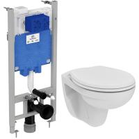 Комплект Ideal Standard Eurovit система инсталляции + унитаз с крышкой-сиденьем (RE881202) Комплект Ideal Standard Eurovit система инсталляции + унитаз с крышкой-сиденьем (RE881202)