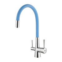 Смеситель Lemark Comfort LM3075C-SkyBlue для кухни с подключением к фильтру с питьевой водой Смеситель Lemark Comfort LM3075C-SkyBlue для кухни с подключением к фильтру с питьевой водой