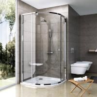 Душевой уголок Ravak Pivot PSKK3-100, профиль хром, стекло прозрачное