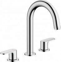 Смеситель для раковины Hansgrohe Vernis Blend Керамическая кран-букса со сливным гарнитуром Хром (71553000) Смеситель для раковины Hansgrohe Vernis Blend Керамическая кран-букса со сливным гарнитуром Хром (71553000)
