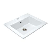 Раковина встраиваемая сверху Jaquar Kubix-F 50.5х43.5х17.5, фаянс, цвет Белый (KUSWHT35601) Раковина встраиваемая сверху Jaquar Kubix-F 50.5х43.5х17.5, фаянс, цвет Белый (KUSWHT35601)